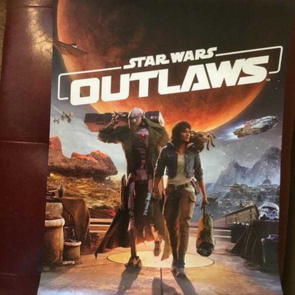 Star Wars Outlaws (2024) Poster 19 in (H) x 13 in (L) - Picture 4 of 6